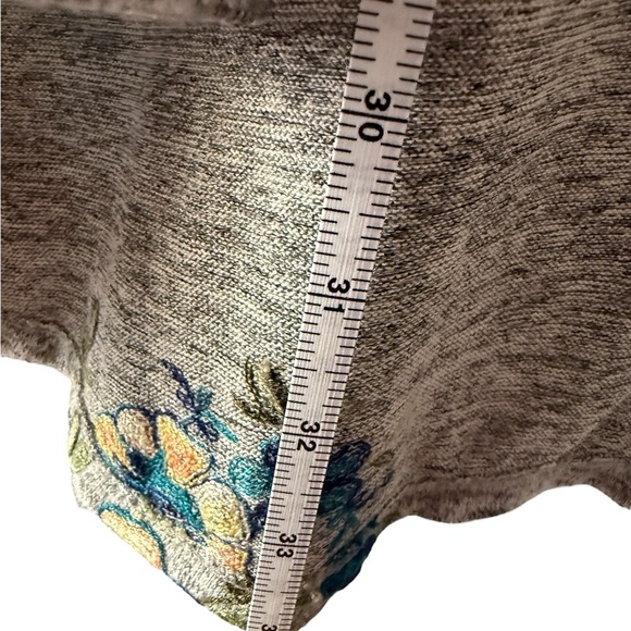 Anthropologie Fig & Flower Knit Cardigan Top β Size Large - Picture 7 of 8